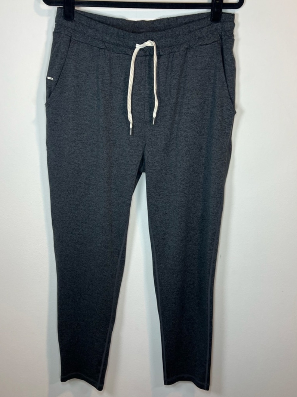 Vuori Ponto Performance Pants Charcoal Gray Straight Leg Lightweight Pockets XL - Picture 2 of 15